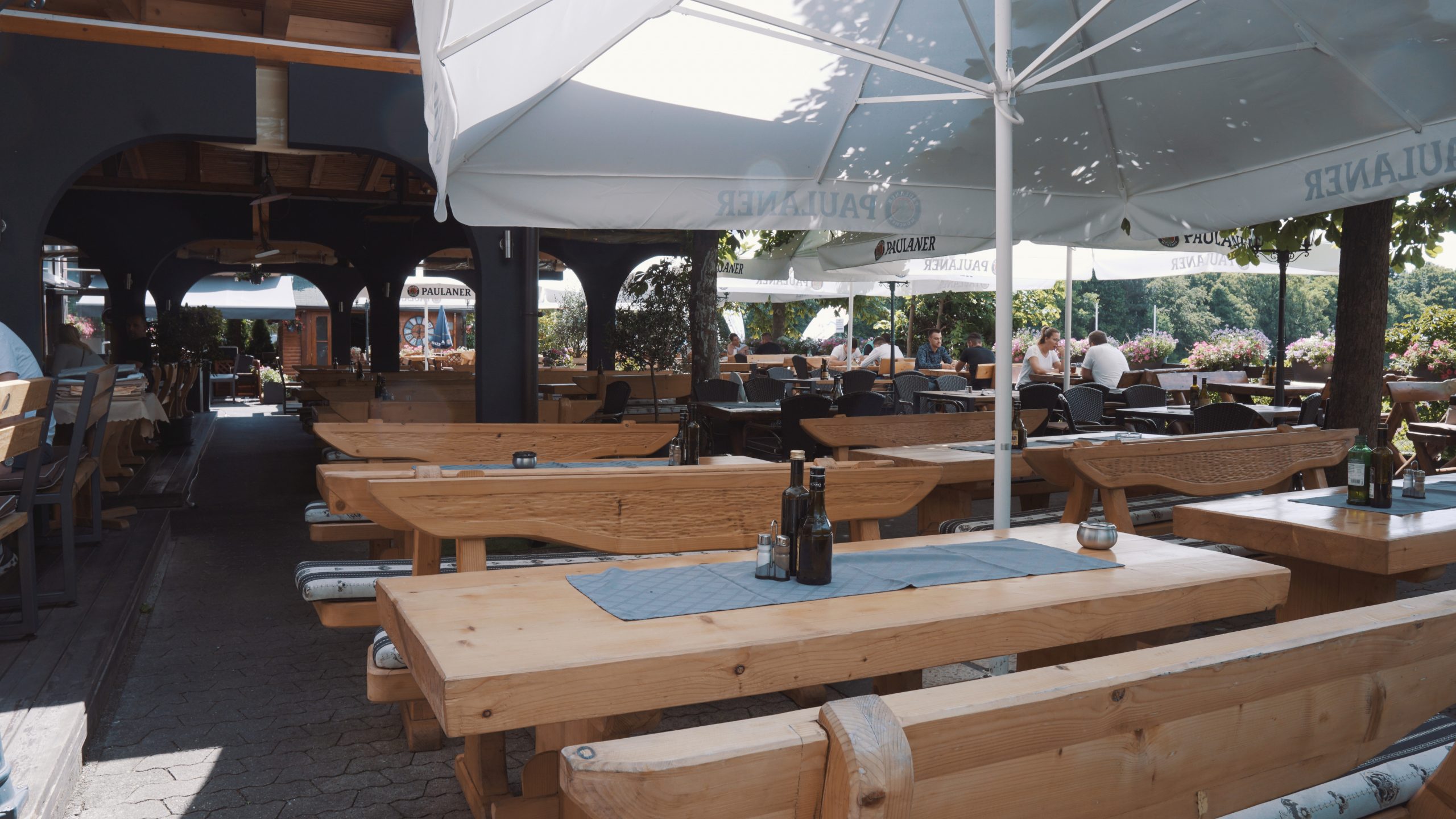 Biergarten des Moosacher Paradies